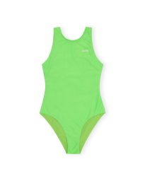 Ganni - RECYCLED SOLID CORE SWIMSUIT