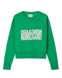 Mads Nørgaard - TILVINA SWEATSHIRT GRØN