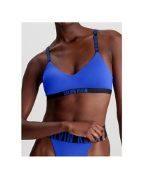 Calvin Klein Undertøj DK - INTENSE POWER BRALETTE BLÅ