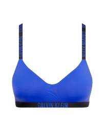 Calvin Klein Undertøj DK - INTENSE POWER BRALETTE BLÅ