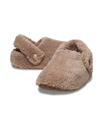 Crocs - CLASSIC COZZZY SLIPPER BEIGE