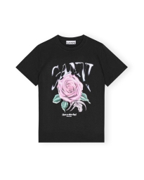 Ganni - ROSE RELAXED T-SHIRT