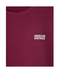 American Vintage - IZUBIRD SWEATSHIRT BORDEAUX