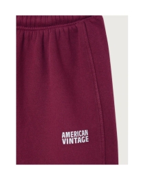 American Vintage - IZUBIRD JOGGERS BORDEAUX