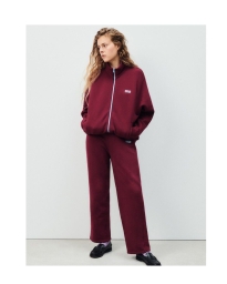 American Vintage - IZUBIRD JOGGERS BORDEAUX