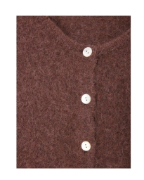 American Vintage - VITOW CARDIGAN CHOCO