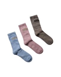 H2O FAGERHOLT - SUCK SOCKS 3 PACK PINK/BLÅ