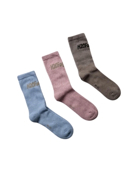 H2O FAGERHOLT - SUCK SOCKS 3 PACK PINK/BLÅ