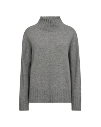 Mos Mosh - AIMA CASHMERE HIGHNECK STRIK SHARKSKIN