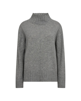 Mos Mosh - AIMA CASHMERE HIGHNECK STRIK SHARKSKIN