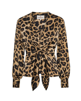 Karmamia - BLAIR BLUSE LEOPARD