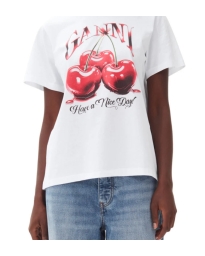 Ganni - CHERRY T-SHIRT