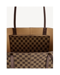 By Malene Birger - ABIGAIL MONOGRAM TOTE BAG SHALE