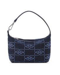 Ganni - BUTTERFLY SMALL POUCH DENIM