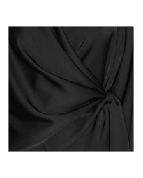 Karmamia - INES BLUSE SEMI RICH BLACK