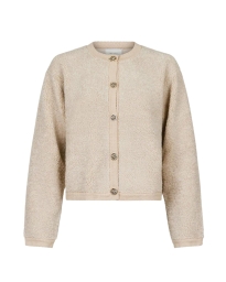 Neo Noir - LIMO FLUFFY CARDIGAN SAND