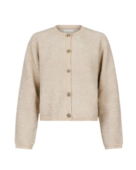 Neo Noir - LIMO FLUFFY CARDIGAN SAND