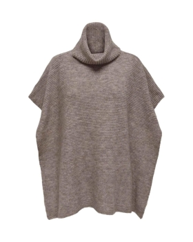 Only - LOVISA PONCHO BRUN