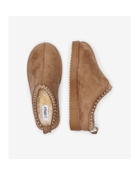 Only - STELLA TEDDY SLIPPER BRUN