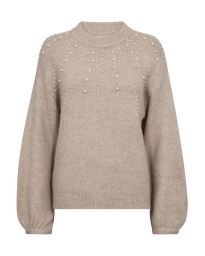 Freequent - PEARL PULLOVER TAUPE