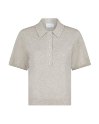 Neo Noir - GRACIE POLO T-SHIRT SAND