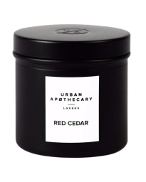 Urban Apothecary - LUXURY IRON TRAVEL CANDLE RED CEDAR