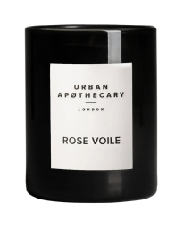 Urban Apothecary - LUXURY GLASS CANDLE ROSE VOILE