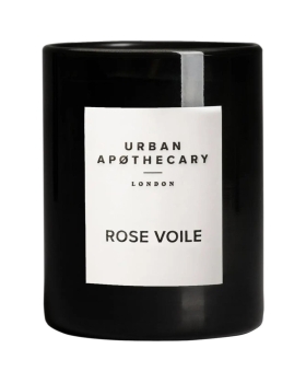 Urban Apothecary - LUXURY GLASS CANDLE ROSE VOILE