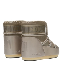 Moon Boot - ICON LOW GLANCE SATIN PLATINUM