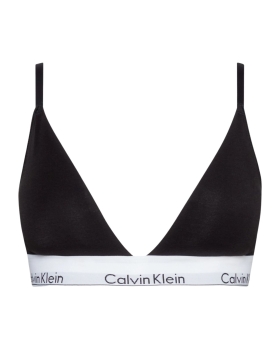 Calvin Klein Undertøj DK - TRIANGLE BRA MODERN COTTON SORT