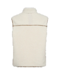 Mos Mosh - ROWE TEDDY VEST ECRU