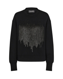 Mos Mosh - DAKOTA O-LS GLAM SWEATSHIRT SORT 