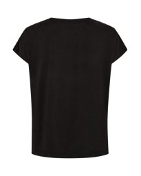 Mos Mosh - NARELLE V-NECK STUD T-SHIRT SORT