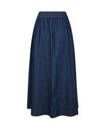 Neo Noir - YARA DENIM LONG SKIRT MØRKEBLÅ