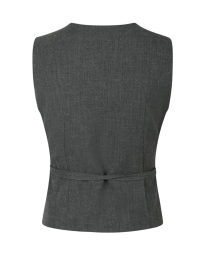 Neo Noir - SAMARA WRAP WAISTCOAT MØRKEGRÅ