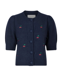 Neo Noir - TRUDY STRIK CARDIGAN NAVY