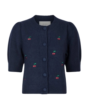 Neo Noir - TRUDY STRIK CARDIGAN NAVY