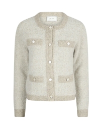 Neo Noir - VIVIA KNIT CARDIGAN BEIGE