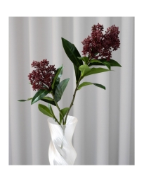 Bloom Objects - KUNSTIG SKIMMIA BERRY RØD