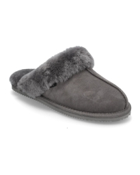 Rosemunde - SYDNEY SHEARLING REVERSED SLIPPERS EIFFEL TOWER