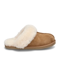 Rosemunde - 0243 SYDNEY SHEARLING REVERSED SLIPPERS ALMOND