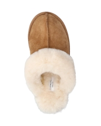 Rosemunde - 0243 SYDNEY SHEARLING REVERSED SLIPPERS ALMOND