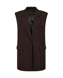 TAILOR - VEST I BRUN