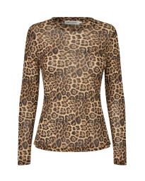 Lollys Laundry - IrieLL Blouse LS - Leopard Print