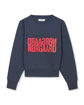 Mads Nørgaard - TILVINA SWEATSHIRT MØRKEBLÅ