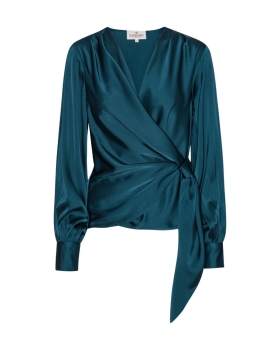 Karmamia - INES BLOUSE TEAL