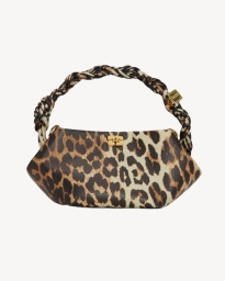 Ganni - MINI BOU BAG LEOPARD