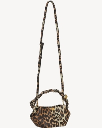 Ganni - MINI BOU BAG LEOPARD