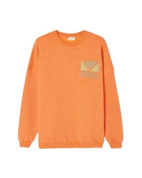 American Vintage - DOVEN SWEATSHIRT ORANGE