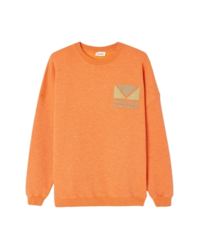 American Vintage - DOVEN SWEATSHIRT ORANGE